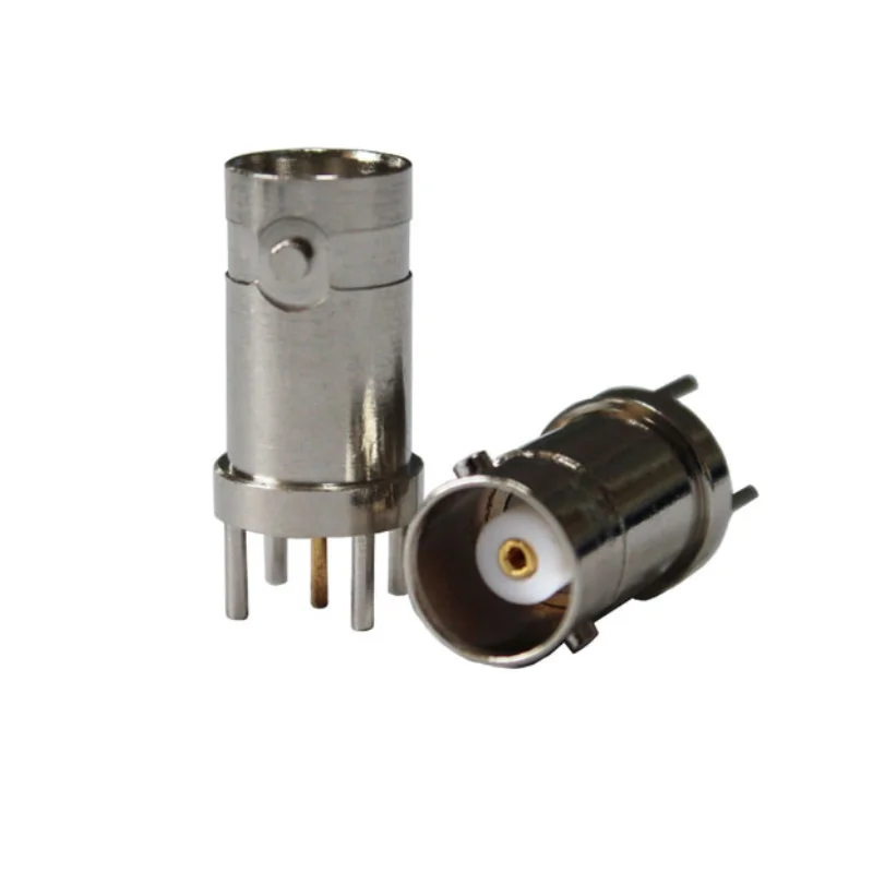 Manufacturer Supply BNC-KE RF Connector Female Jack Connector Pcb Mount BNC Connector for Antena TV Digital