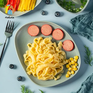 Custom Brand Instant Oat Tagliatelle Pasta Low GI Konjac Shirataki Noodles with Halal Certified