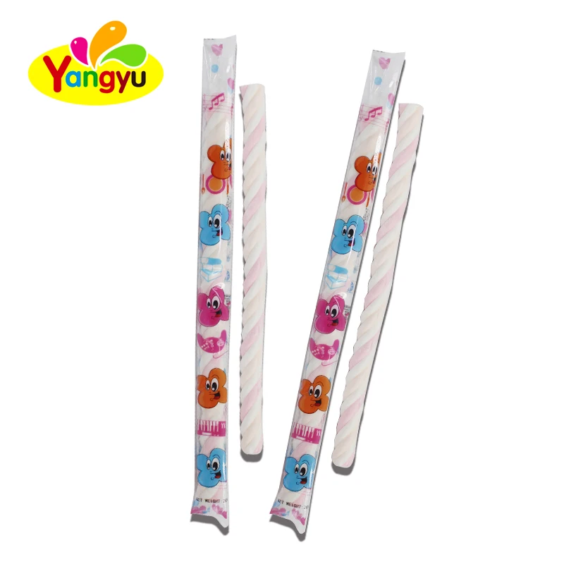 Halal Marshmallow Fruits Sweet Twist Marshmallow