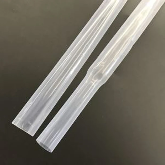 150 Degree UL listed transparent thin-walled for instrument wiring equipment harness PVDF heat shrink tube details