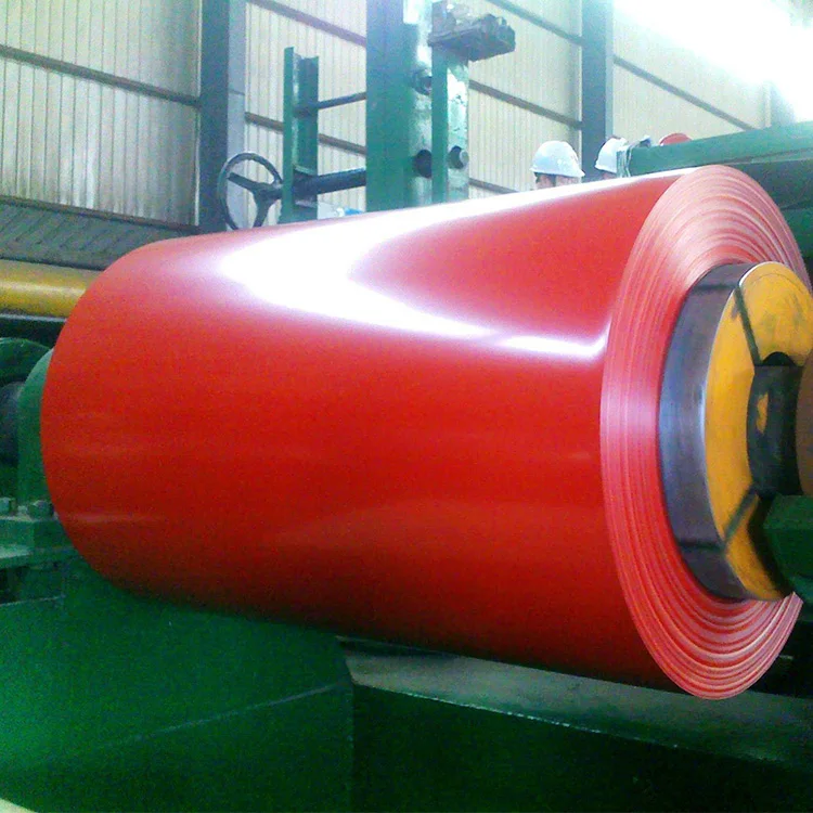 Двойное покрытие цветной окрашенный металлический рулон краска оцинкованное цинковое покрытие Ppgi Ppgl цветная сталь в катушках