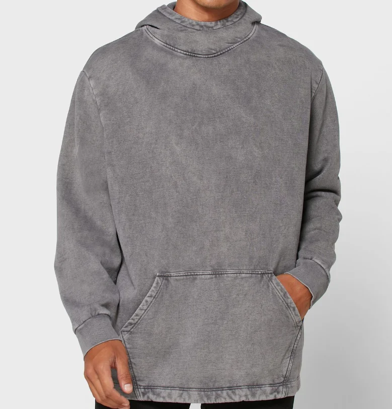 Men's Cotton French Terry Plain Acid 