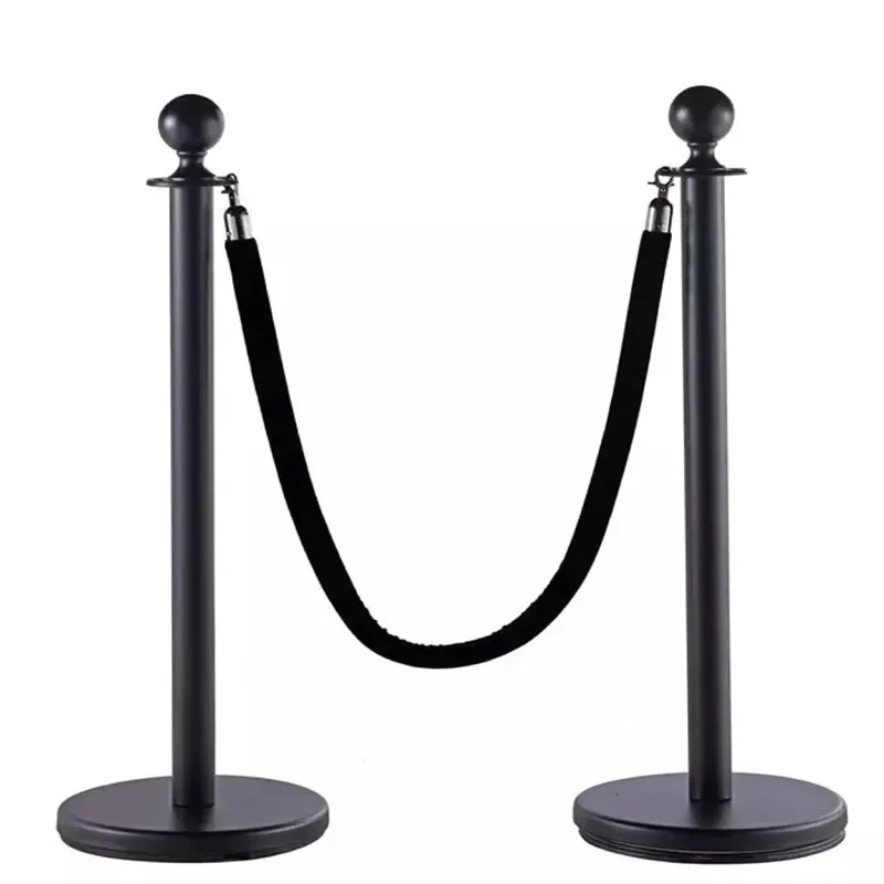 Hotel Steel Crowd Control Traffic Barriers Queue Stanchion Pole Event VIP Barricades Red Carpet Stanchions Rope and Pole