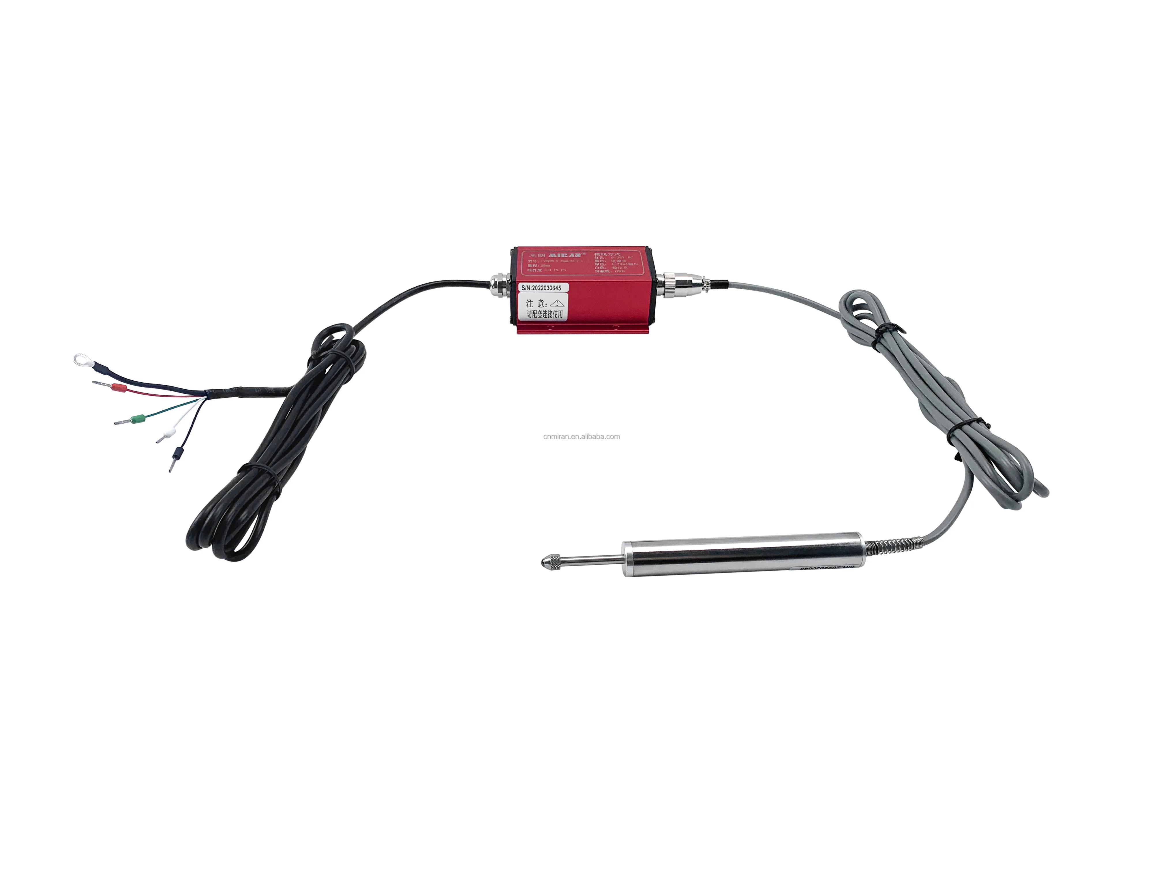 Miran LVDT Spring-Loaded Displacement Transducer Linear Sensor