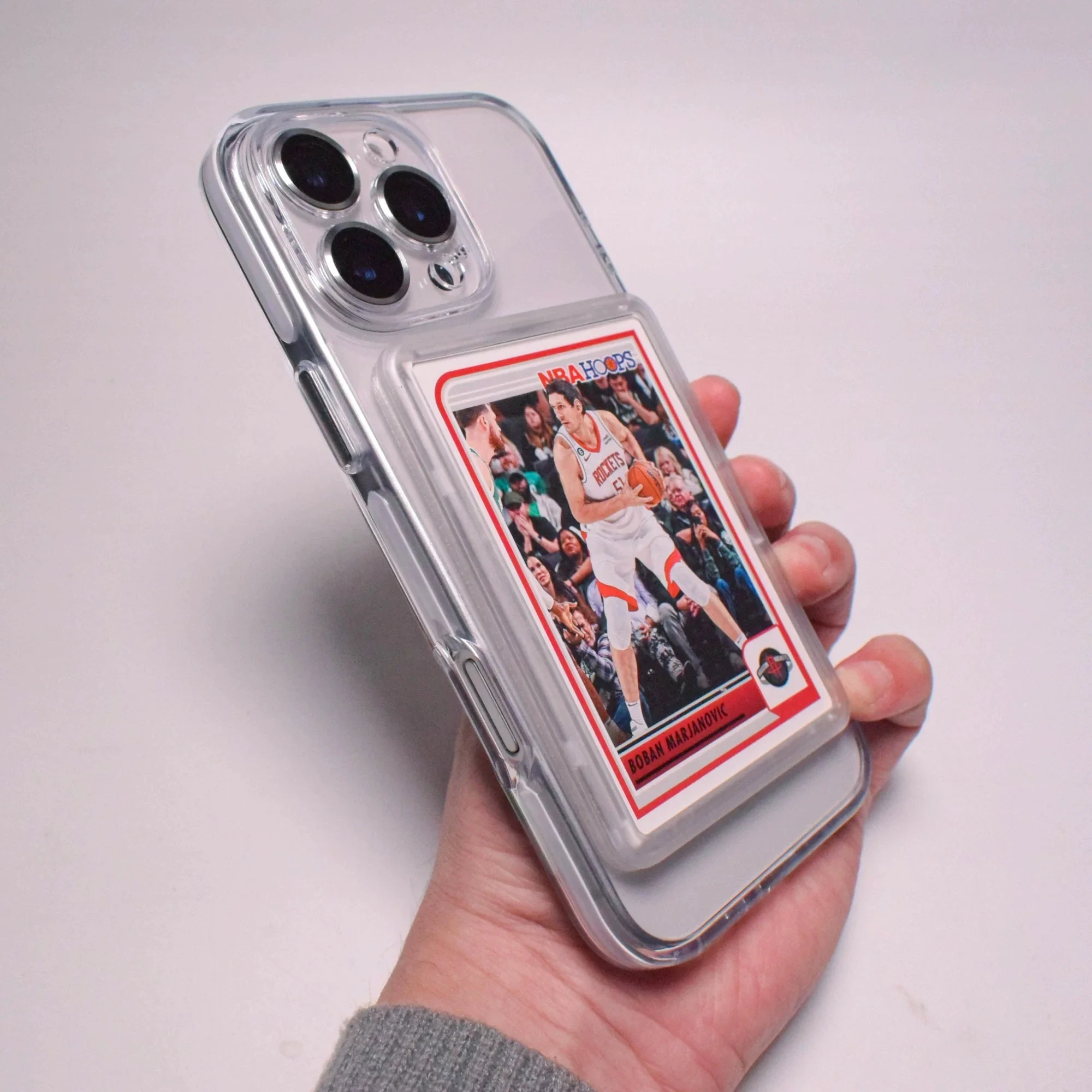 Clear Transparent Shockproof Back Pokemon Card Phone Case for iPhone 12 13 15 16 Waterproof Magnetic Wireless Charging