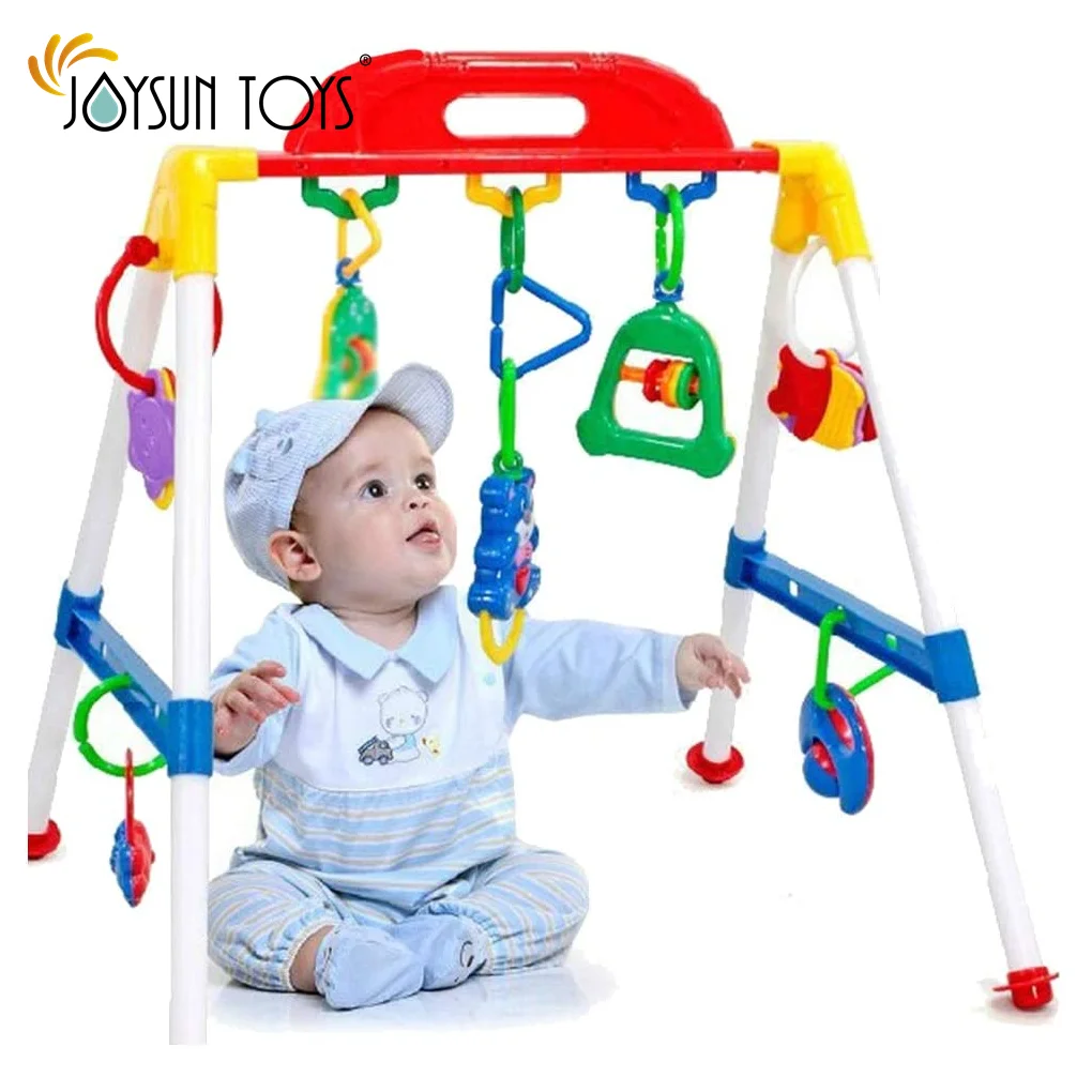 Детский тренажерный зал с 7 игрушками для спортзала Складная рамка висячий бар подарок