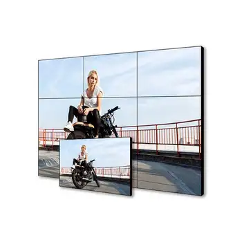 32/43/46/55/65 Inch Lcd Video Wall Monitor 2x2 3x3 4x4 Splicing Panel Lti460hn09 Indoor 4k Video Wall Replacement Screen Display