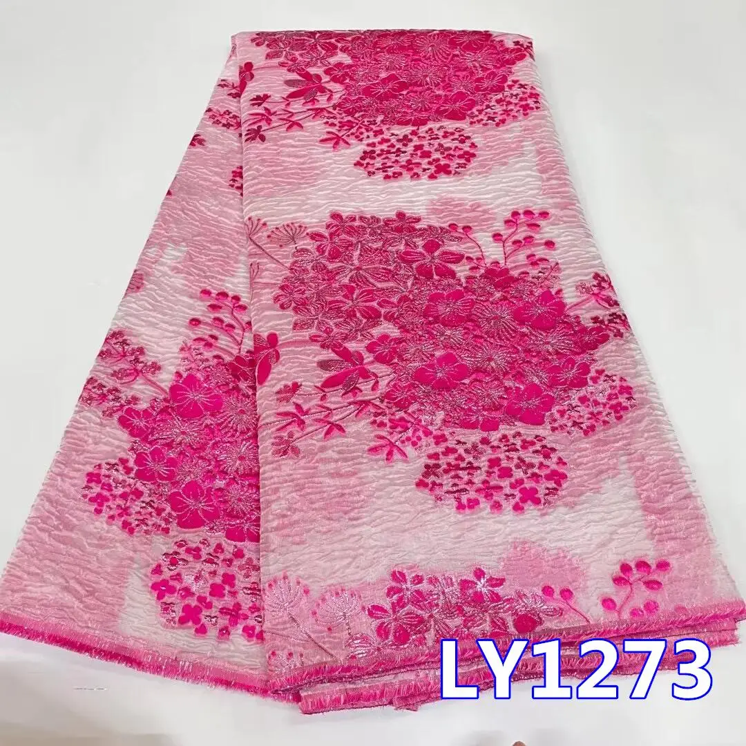 Latest Design Brocade Jacquard Lace Fabric French Lace Fabric African ...