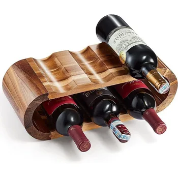 Double-layer 6-position Wine Bottle Display and Storage Rack Set bar Wine Bottle Display and Storage Household Storage Ornaments
