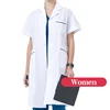 Women Blue Trim Short Sleeve