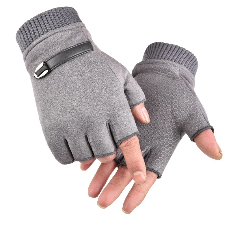 winter half gloves