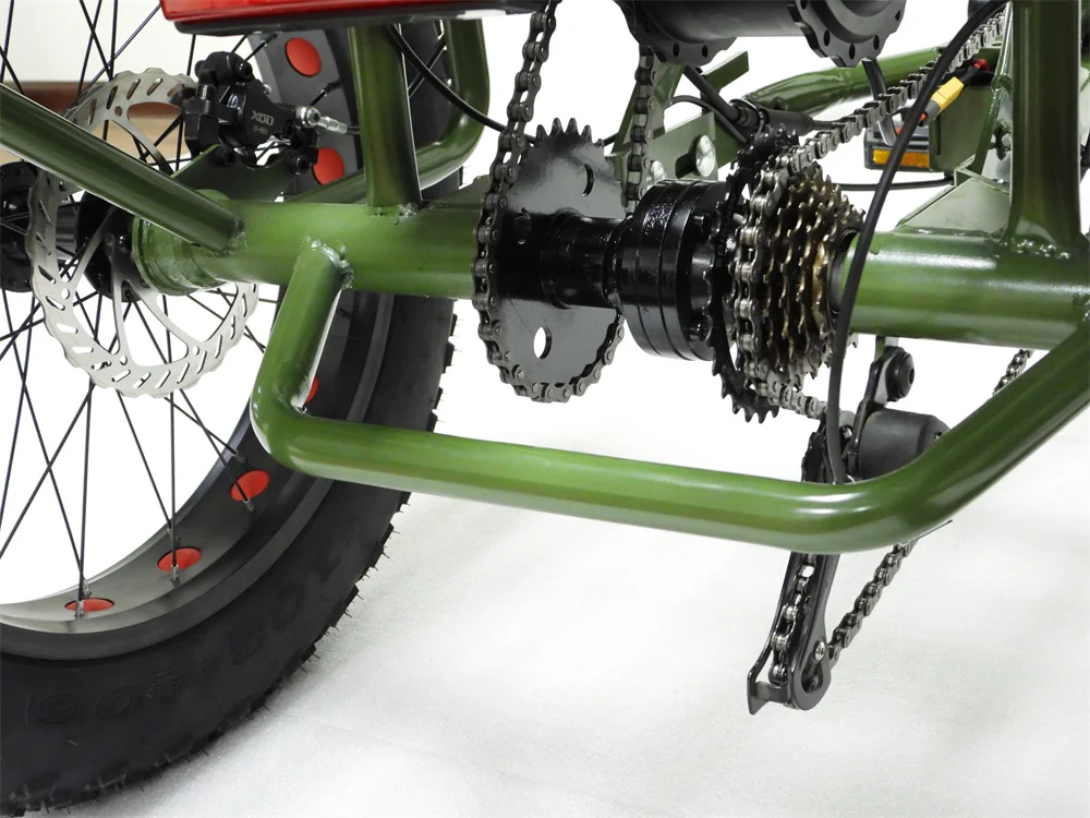 2024 New Electric Trike 3 Wheel Removable Battery Assisted Pedal Lcd