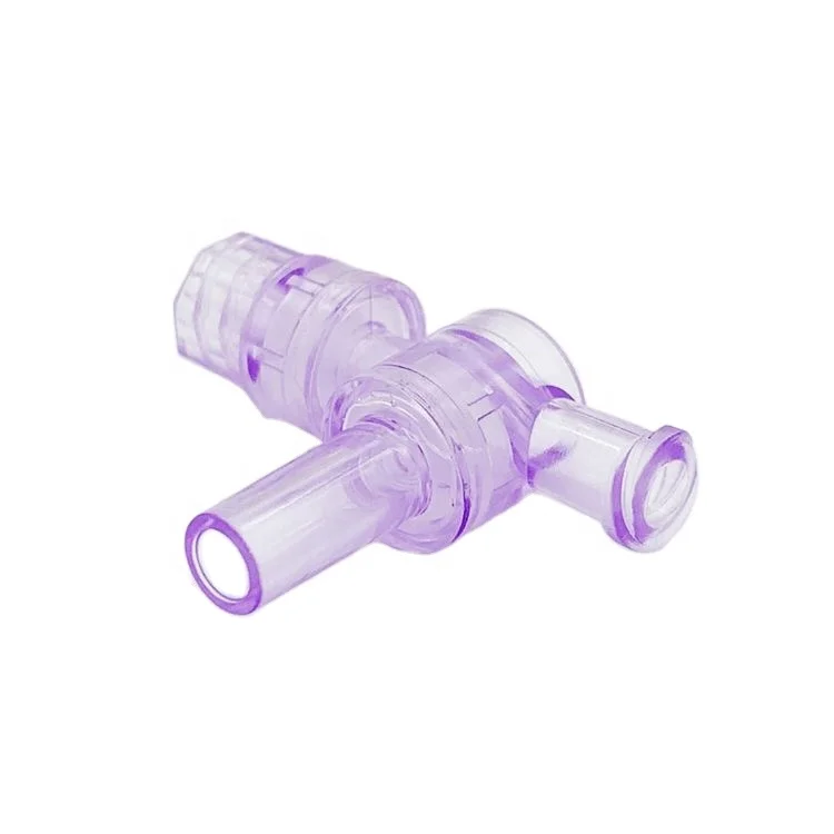 Intravenous Injection PC + SIL Three-Way Small Water Flow Control Mirco Stopcock Valve