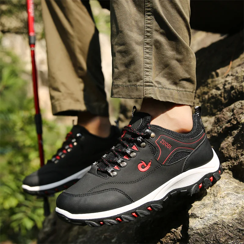 Casual Men Sports Shoes Outdoor Sports Breathable Hiking Shoes