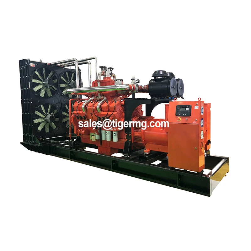 1mw Generator Biogas Electric Power Plant 1000kw 1250kva for Sale Powered by Weichai Yuchai
