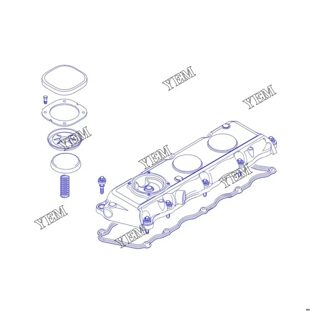 Cover Assembly-Cylinder 308-1792 for Cat Engine Part