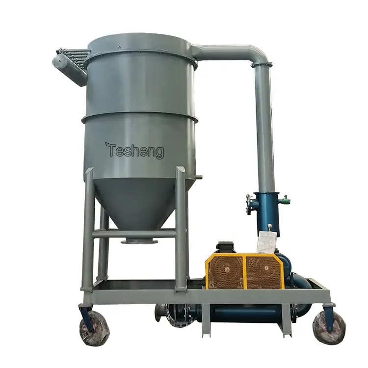 New Mobile Grain Suction Machine Large Grain Bin Loading Port Dock Grain Unloading Equipment Featuring Core Motor PLC Components