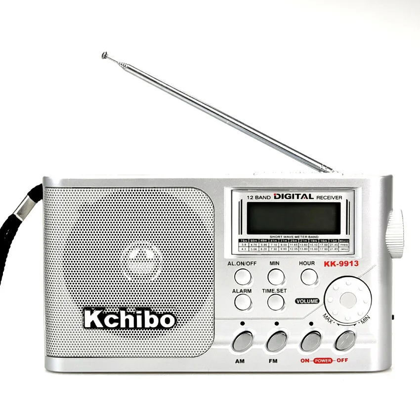 Radio Analógica Am Fm Portátil Kchibo KK-224 A Pilas PLOMO OEM