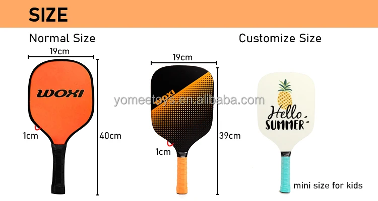 Customized Pickleball Paddle Set Usapa Pickleball Paddle Eco-friendly ...