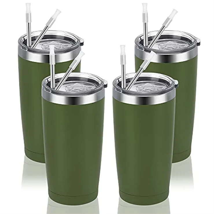 HASLE OUTFITTERS 20 oz Tumbler Bulk, Stainless Steel