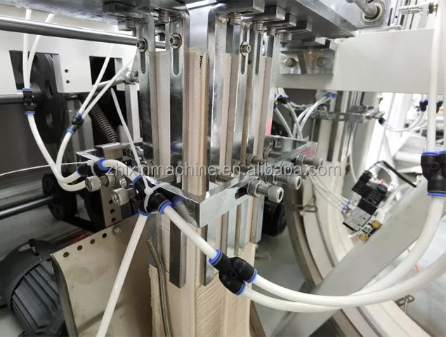 High Speed Automatic French Fries Paper Box Forming Machines Lunch Fast Food Tray Box Making Machine