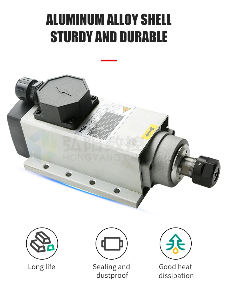 HQD 2.2kw Spindle Motor - High Quality for CNC Machines