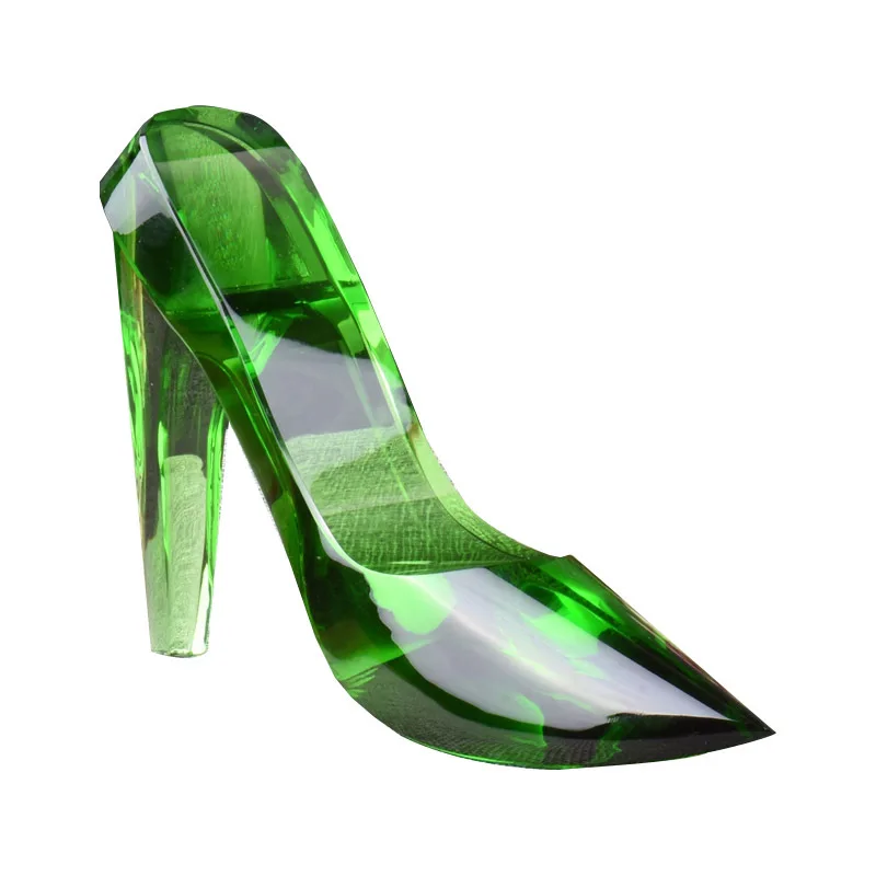 Cinderella Shoe Crystal Decoration  Cinderella Heel Decoration - 1pc  Lead-free Glass - Aliexpress