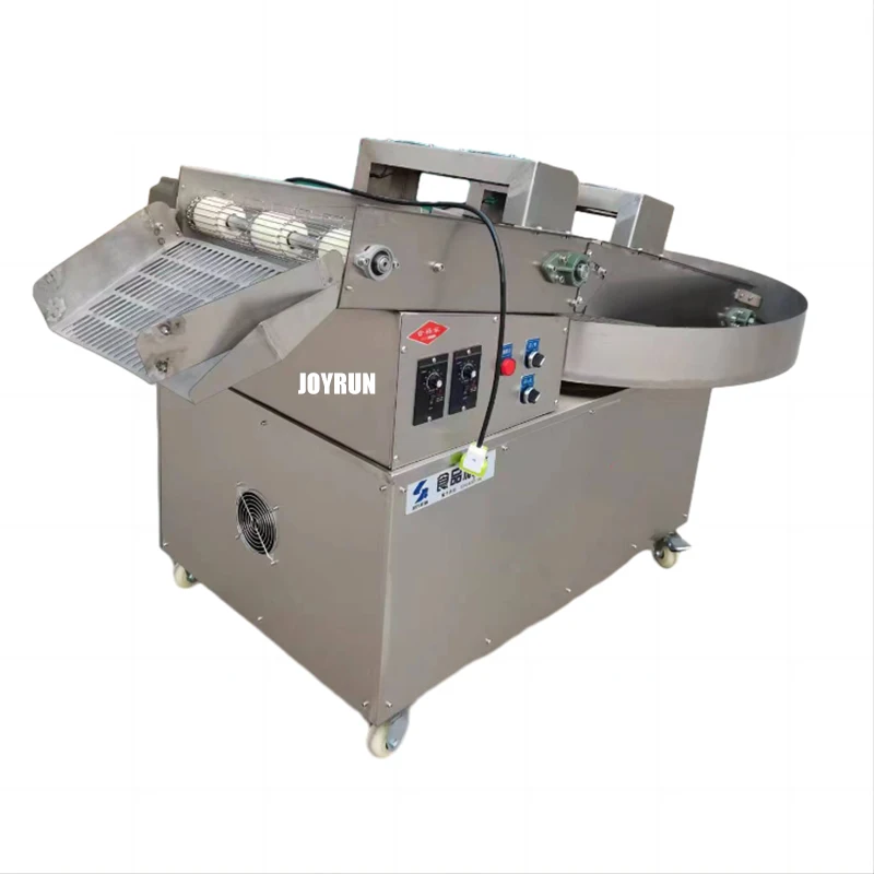 Processing Meat Block Flour Paste Covering Roller Powder Coating Drum Breader Machine