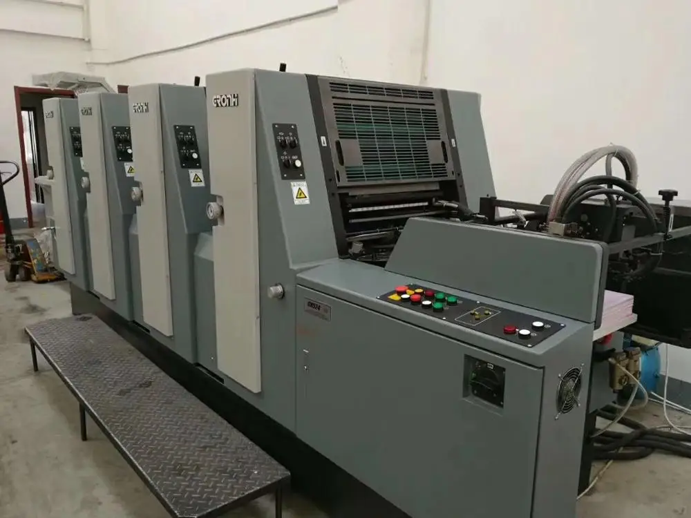 Shinohara Flatbed Offset Printing Machine Used for Crafting High Quality Magazines Bills Papers Labels & Cards