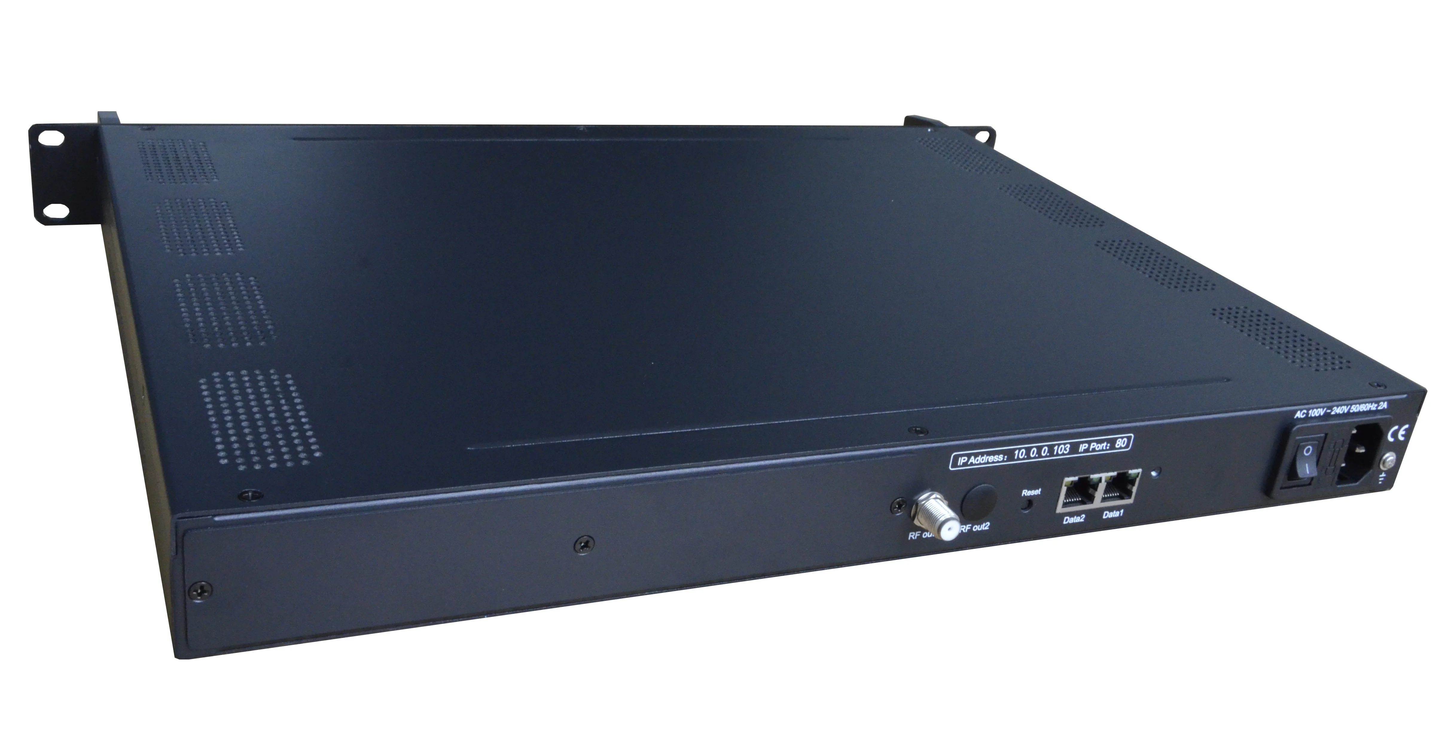 Digital Cable Tv System IP QAM Modulator 16 Channels with Multiplexer Scrambler COL5416