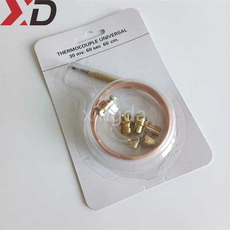 Universal 60cm 60sec Gas Stove Copper Thermocouple With Paper Package