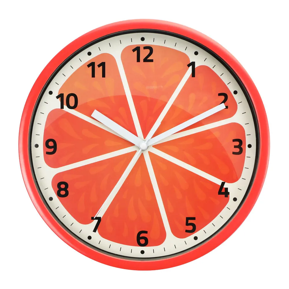 Wall Clock Home Decorative Promotional  Cheap Plastic Wall Clock
