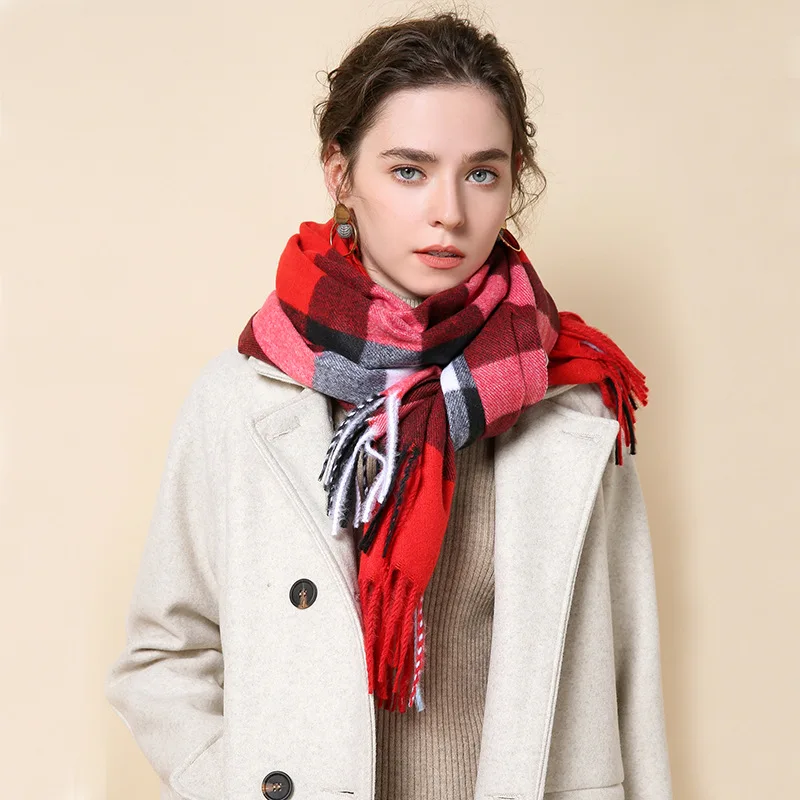 奢华的最新理想冬季围巾时尚羊绒围巾 - buy cashmere scarf,winter