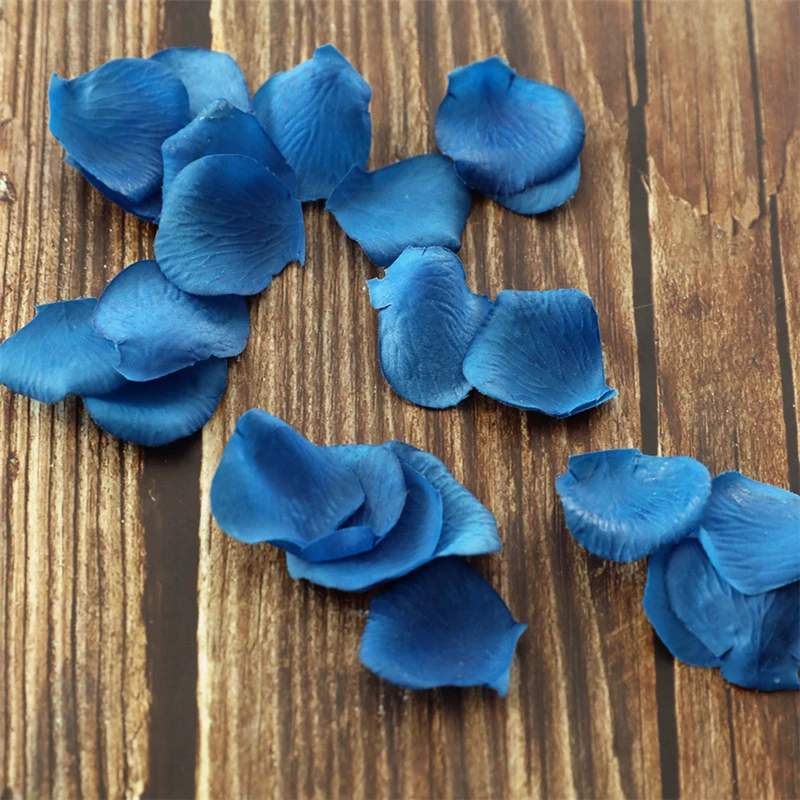 Real Touch Artificial Silk Flower Petals Romantic Atmosphere Wedding Flowers Rose Petals For