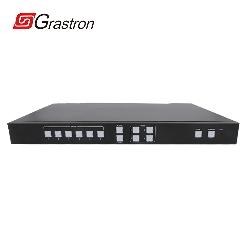 Hot Selling Ultra-HD 4K60Hz Multiviewer Scaler Switcher for Control Room and Command Center