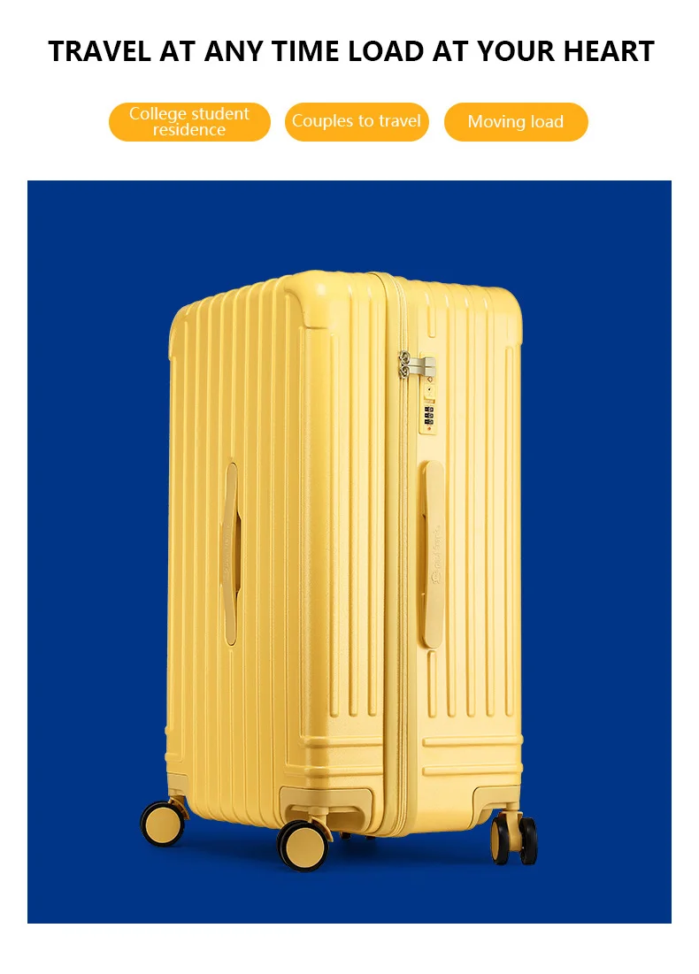 2023 New Fashion Travel Hardside Expandle Pc Luggage With Spinner Wheels De Viaje Luggage Sets