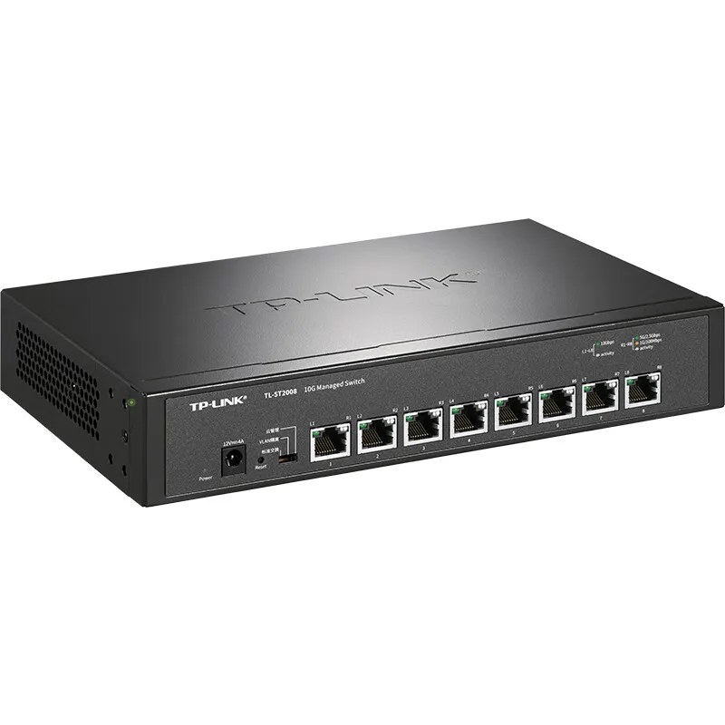 TL-ST2008 8 Port Gigabit Network Switch - 10gbps Speed TL-ST2008 8 Port Gigabit Network Switch - 10gbps Speed