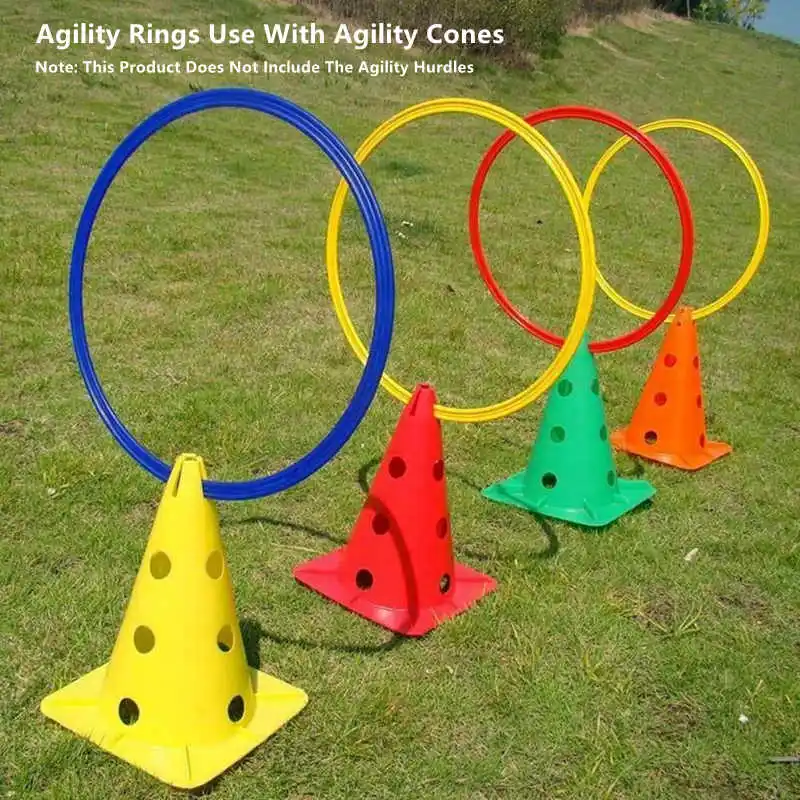 Portable Football Soccer Training Speed Agility Training Rings Sport ...