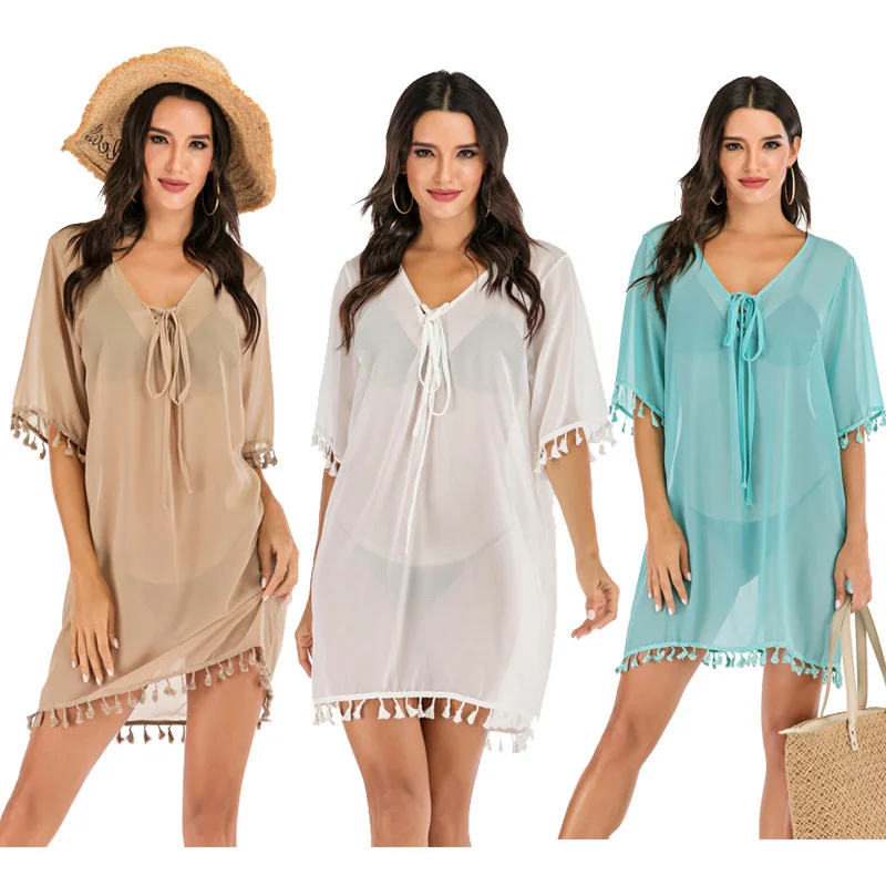 W0420 Sexy Beach Dress Swimwear Cover 