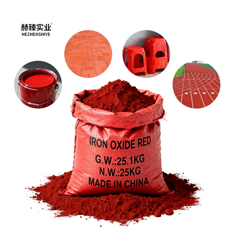 High-Performance Iron Oxide Pigment for Concrete Block Coloring