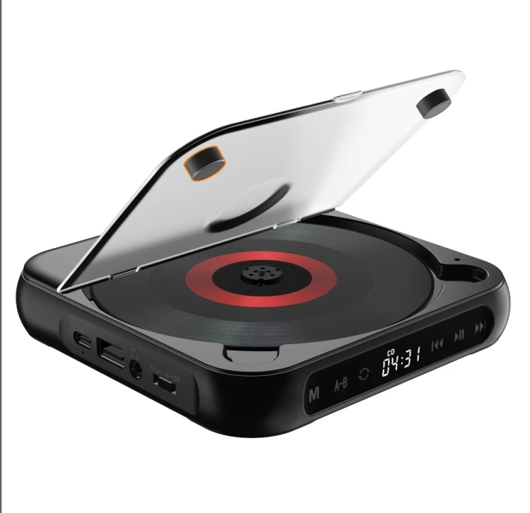 CD/MP3 PLYR W/DETACH SPKR(中古品) Kecag KC-918 Bluetooth CD Player - Portable Music Solution