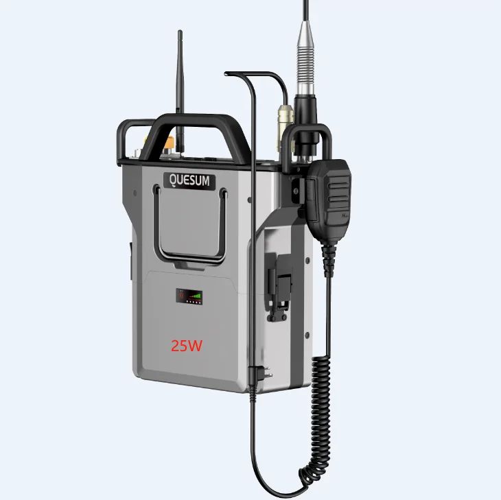 2025 VHF UHF DMR POC Backpack Repeater 25W Output Power