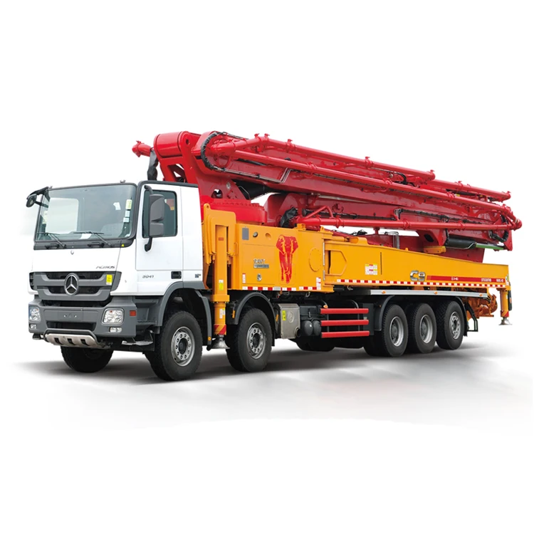 コンクリートポンプトラック 建設機械 徐工集団 XCMGHB48 48m級製 XCMG Brand Hb48b 48m Used Truck Mounted Concrete Pump