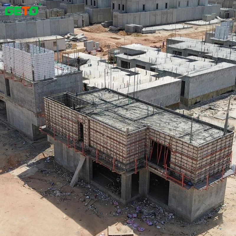 Modern Design Aluminium Formwork Panel for Building Concrete Retaining Wall Prefabricated Retaining Walls for Villa Construction
