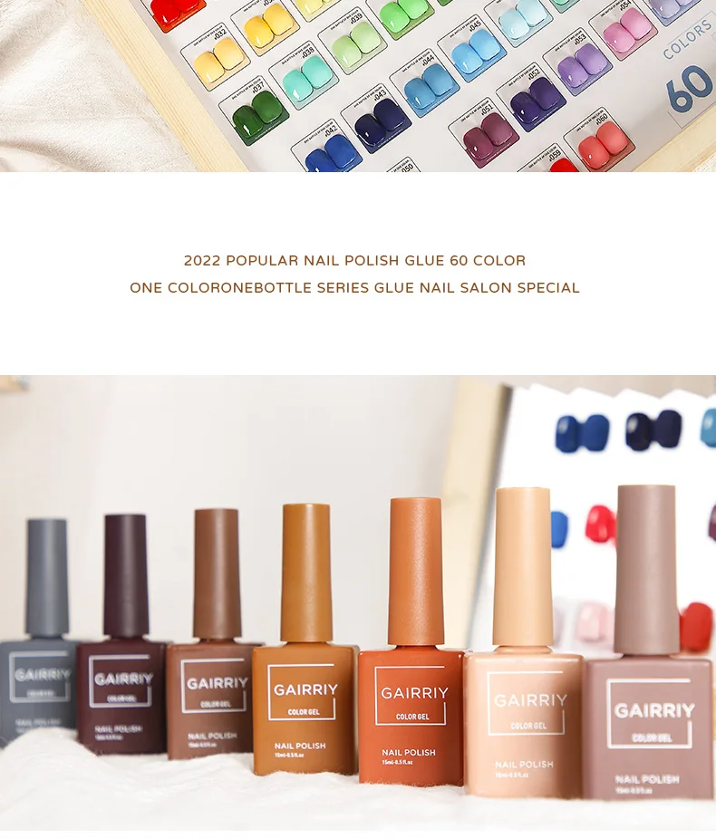 Custom Logo Long Lasting Gel Polish Oem Soak Off Gel Polish Wholesale