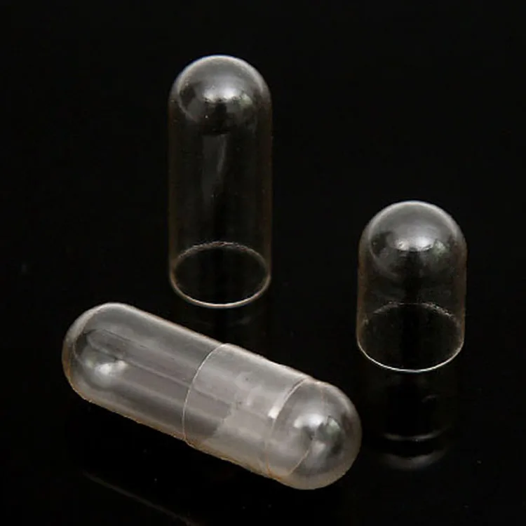 High Quality Red Color Empty Gelatin Capsules Size 000 Separated