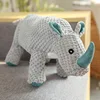 Pet toy gray rhino 30cm
