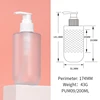 Frosted pump bottle6