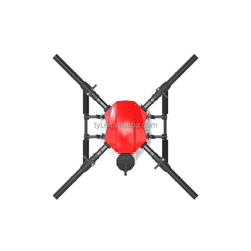  E410S E410P 4axis 10L 10kg carbon fiber  hobbywing X8 motor Foldable uav agriculture spraying drone frame manufacture