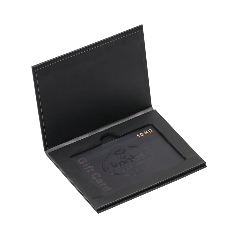 Luxury Holder Paper Custom Business Credit Packaging Wedding Gift Card Box for Invitation Cards